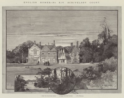 Scrivelsby Court door Charles Auguste Loye